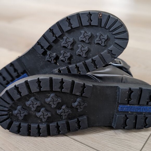 Birkenstock Black Leather Boots 40 - Picture 4 of 6